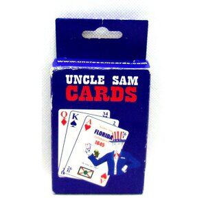Vintage 1991 Uncle Sam Cards Deck Brand New Sealed Game unclesamcards.com